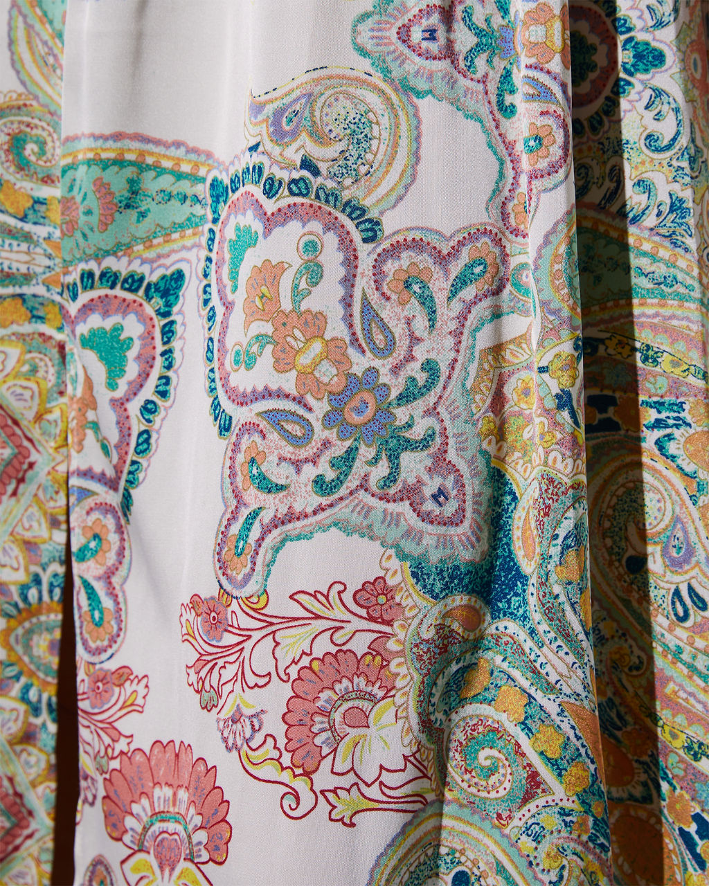 Korina Satin Printed Kimono Empire Waist Maxi Dress-Vogue Logic