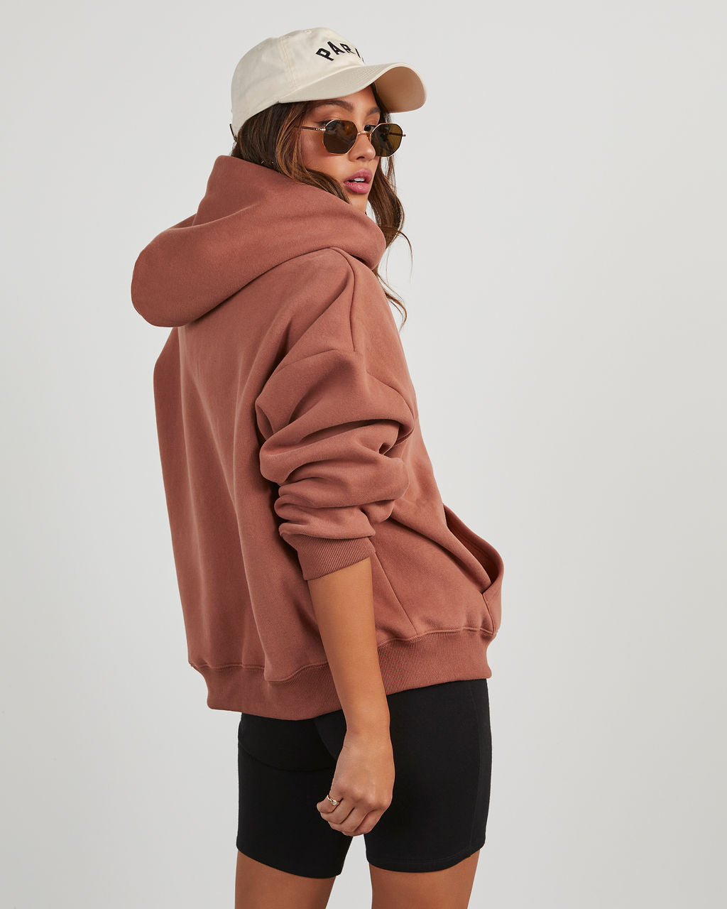 Ready Or Not Hooded Sweatshirt-Vogue Logic