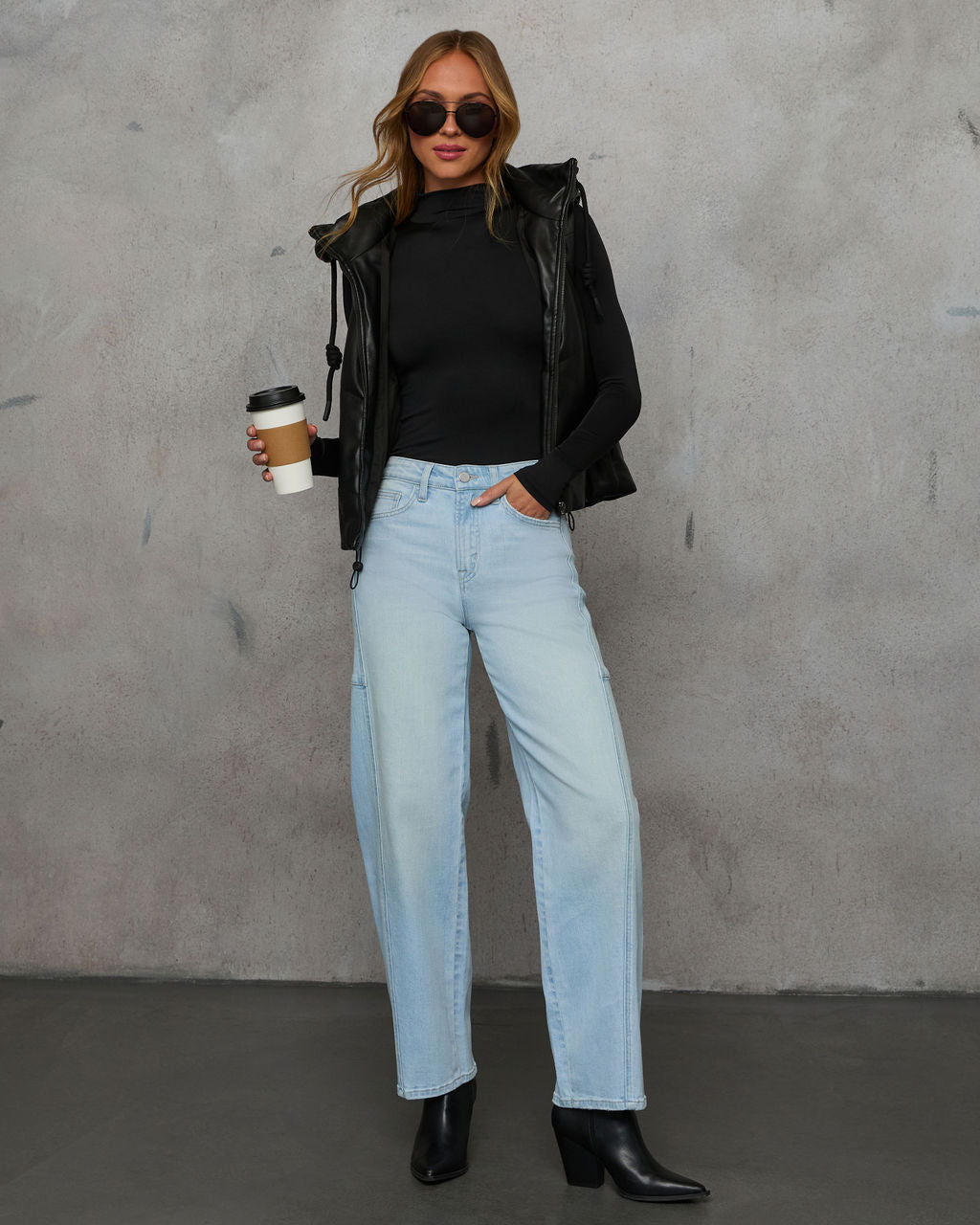 Wynie Mockneck Top-Vogue Logic