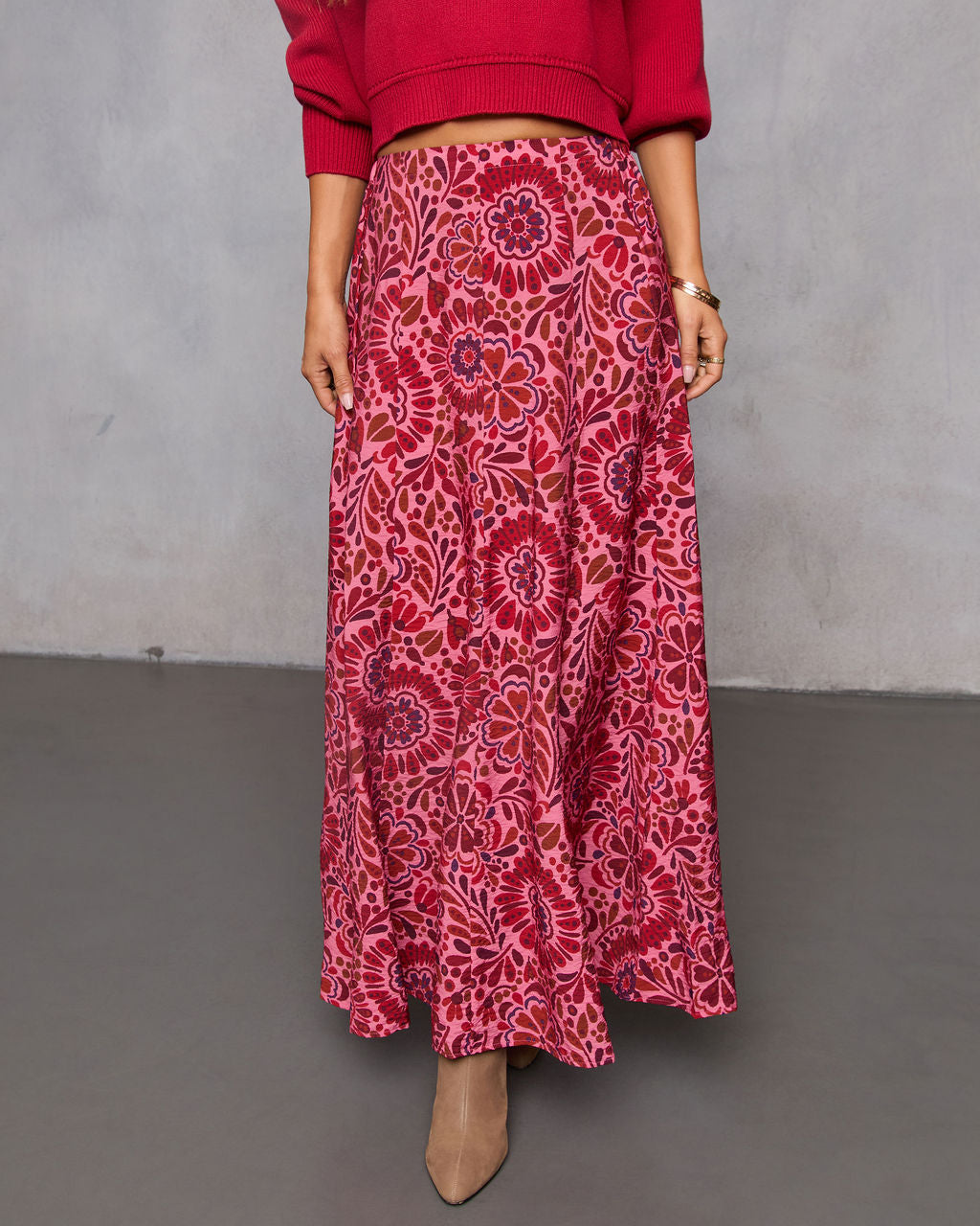 Amber Hour Maxi Skirt-Vogue Logic