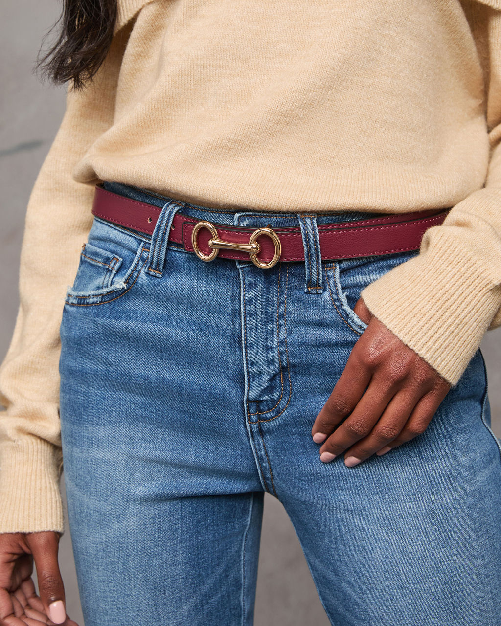 Alto Horsebit Hardware Belt-Vogue Logic