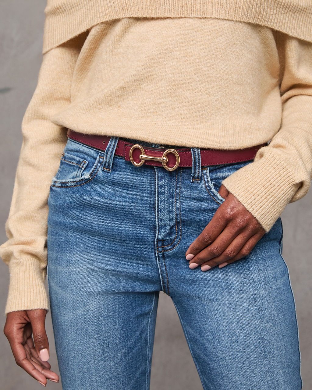 Alto Horsebit Hardware Belt-Vogue Logic