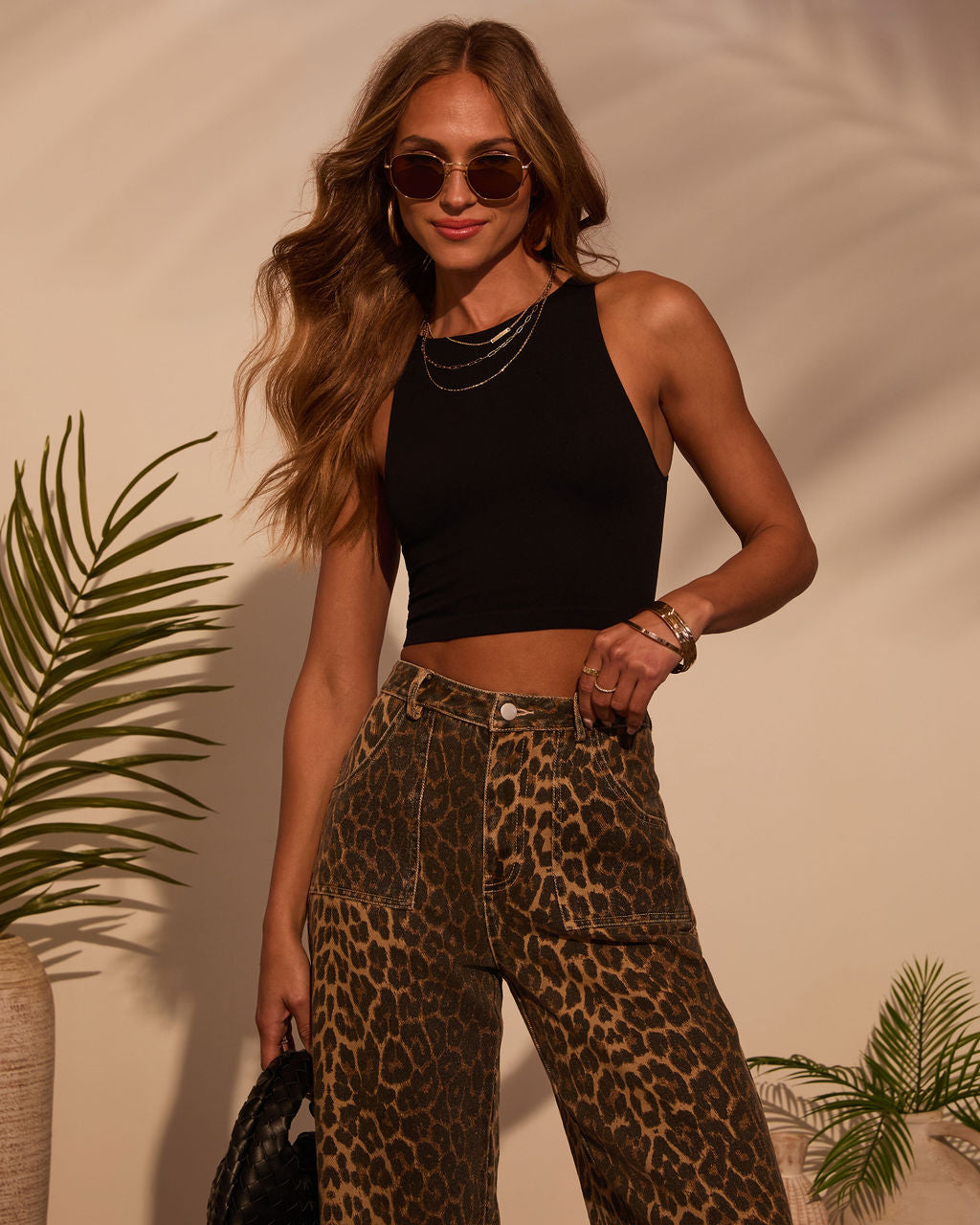 Kiki Knit Crop Top-Vogue Logic