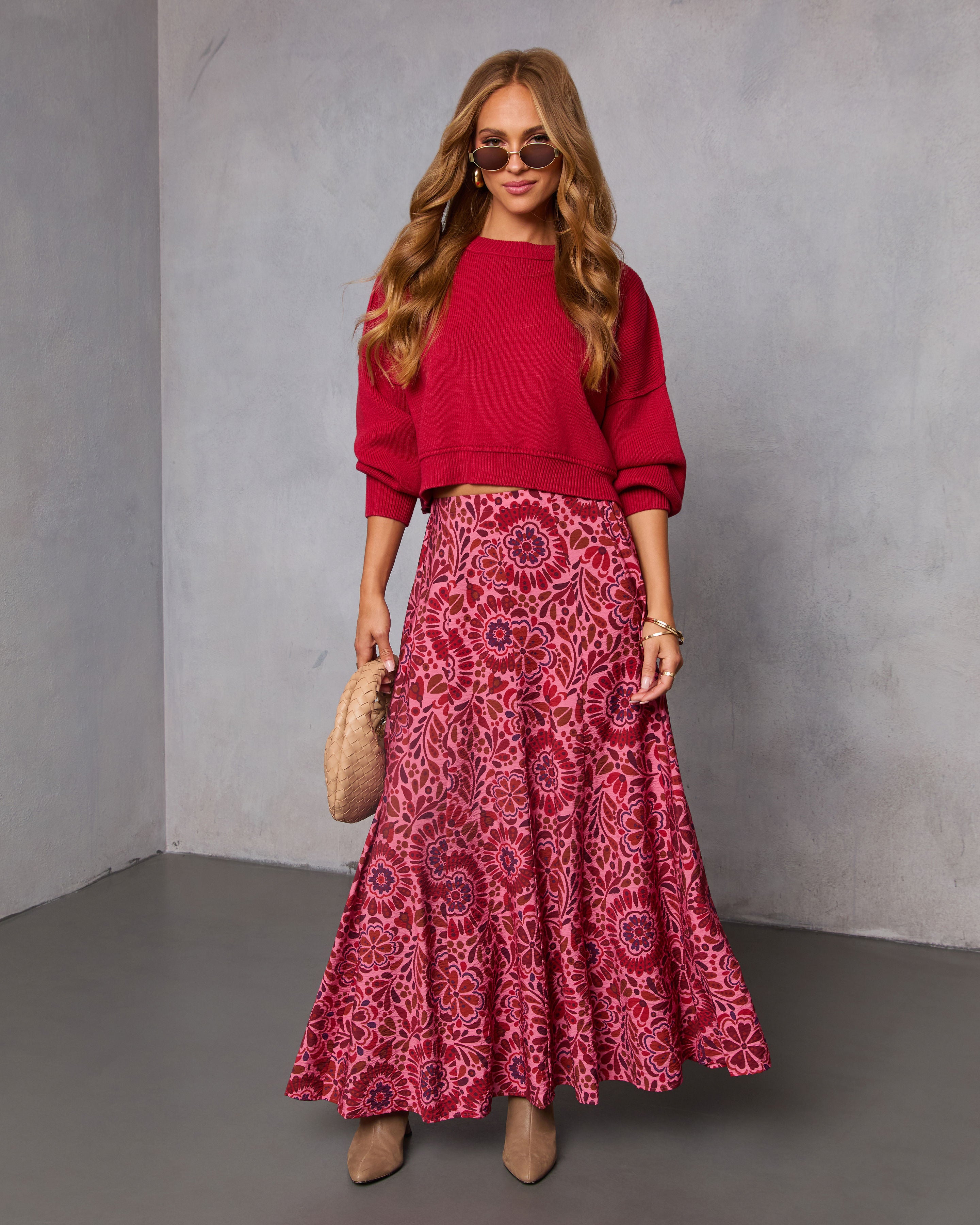 Amber Hour Maxi Skirt-Vogue Logic