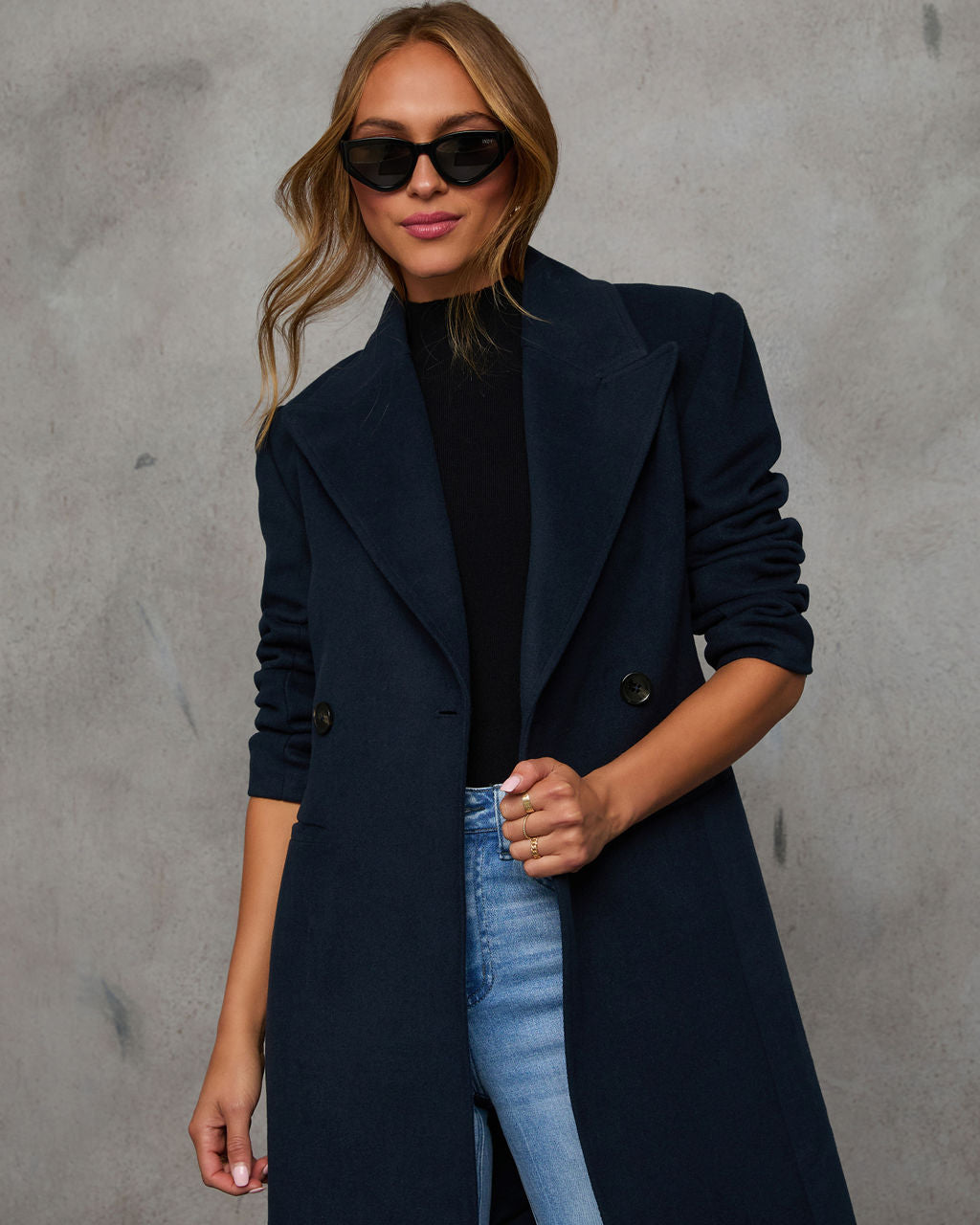 Winston Blazer Wool Coat-Vogue Logic