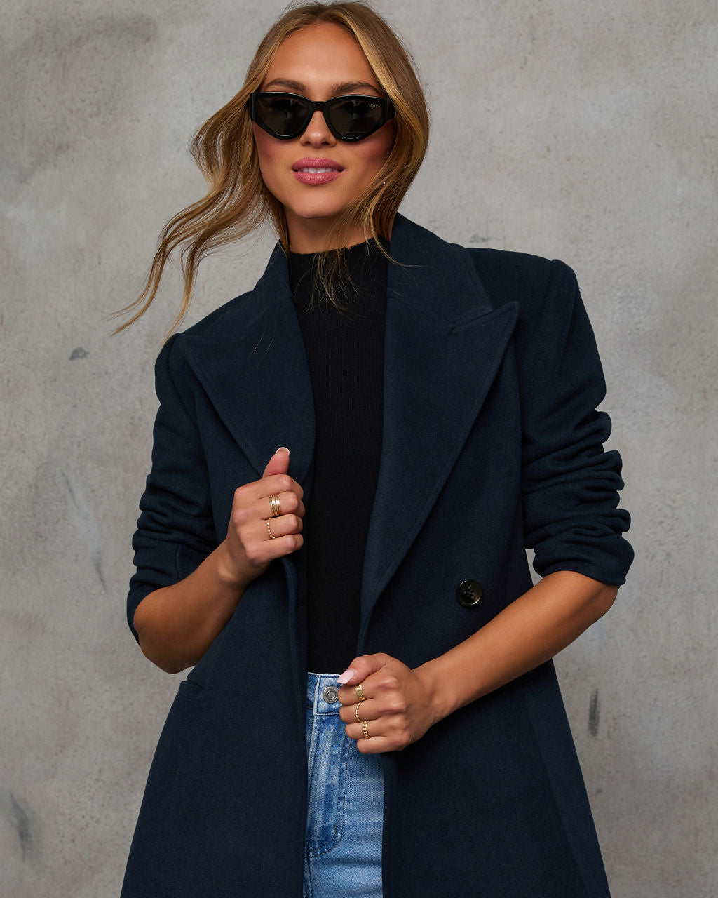Winston Blazer Wool Coat-Vogue Logic