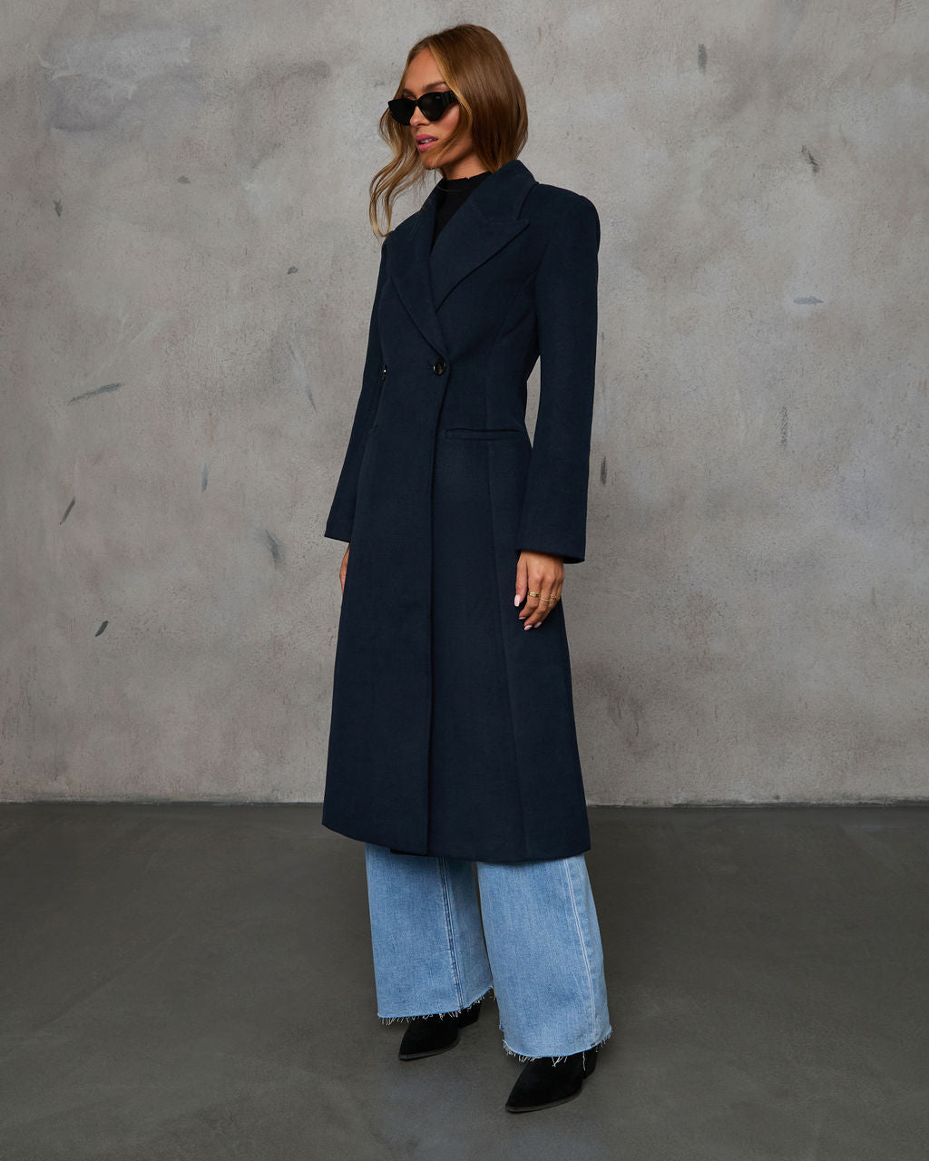 Winston Blazer Wool Coat-Vogue Logic