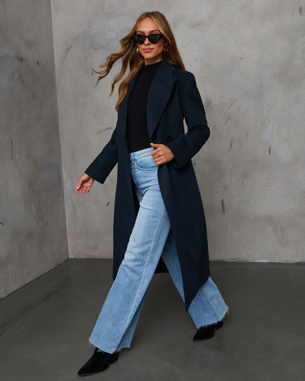 Winston Blazer Wool Coat-Vogue Logic