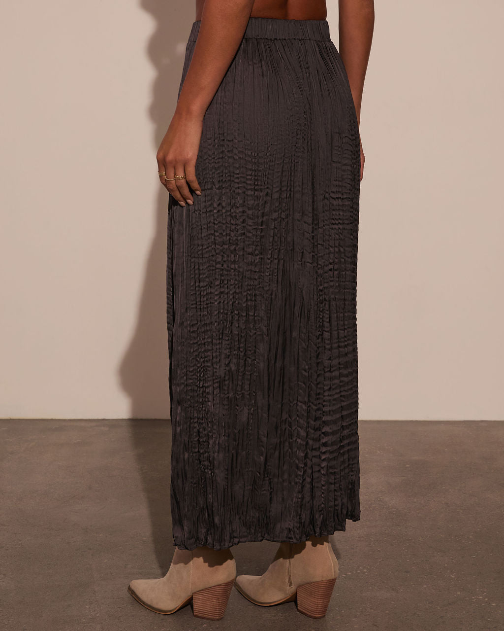 Selah Plisse Maxi Skirt-Vogue Logic
