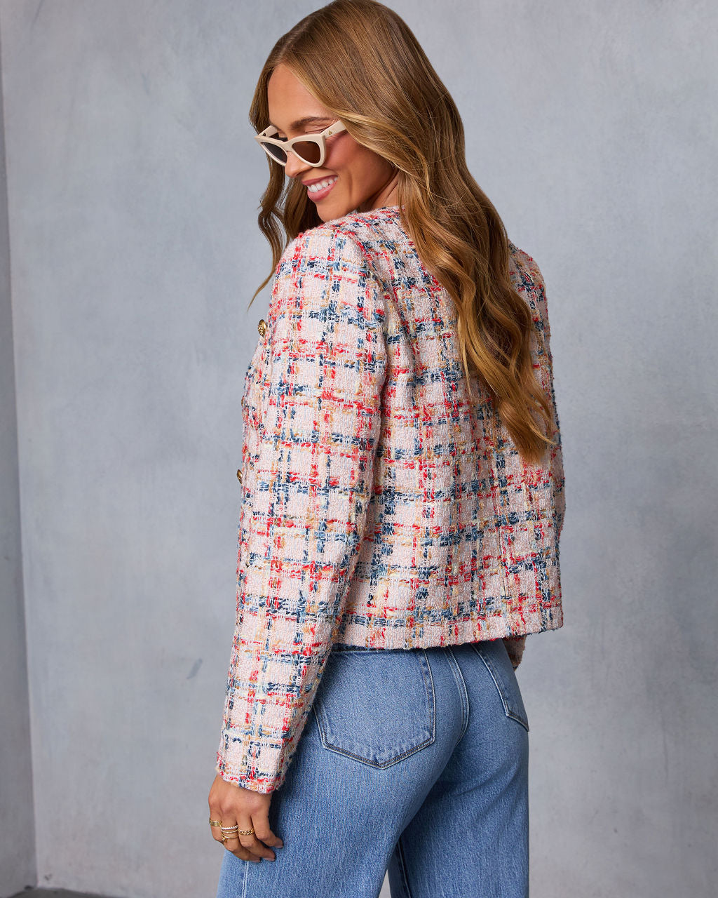 Kenley Tweed Jacket-Vogue Logic