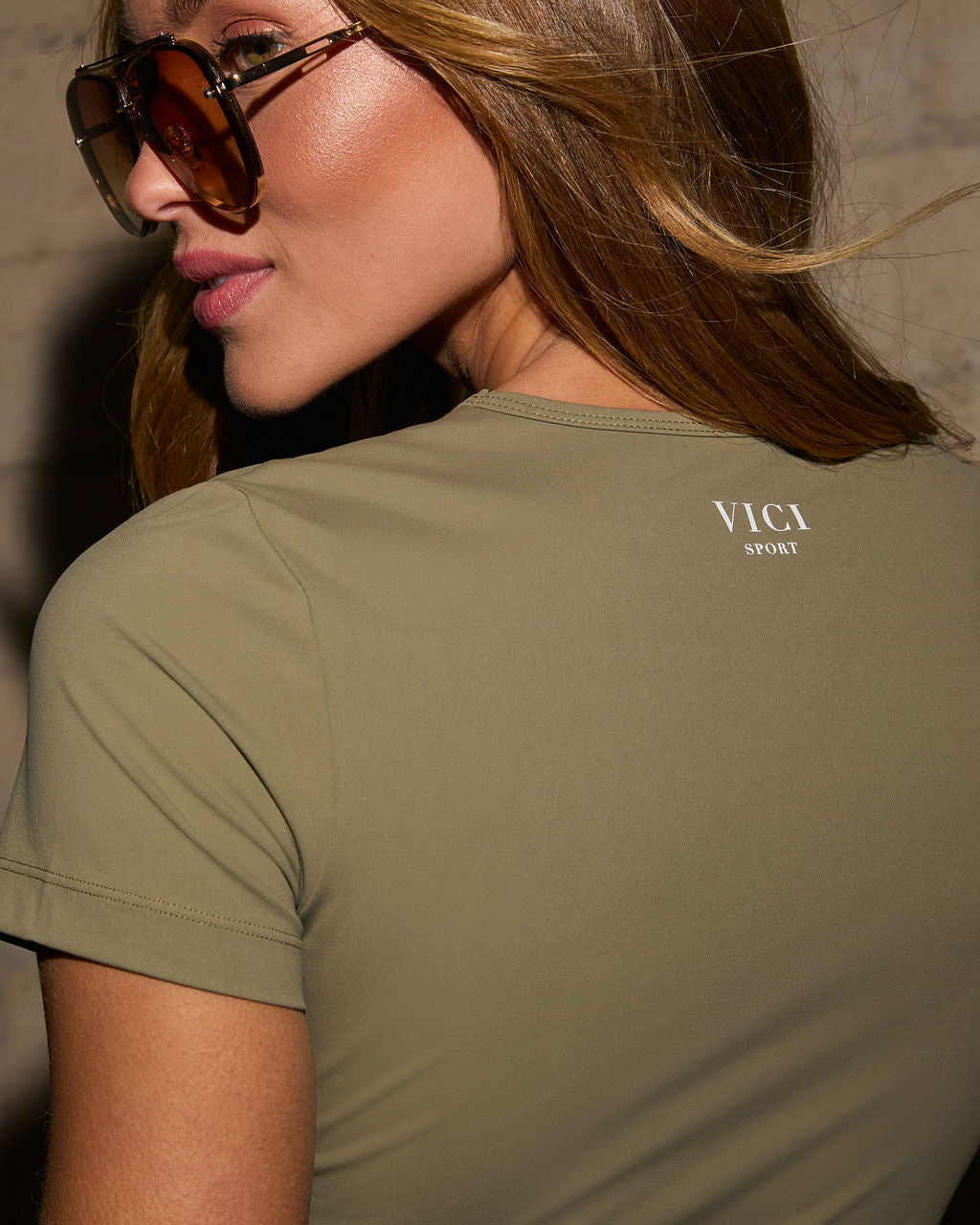 At The Core Crop Baby Tee-Vogue Logic