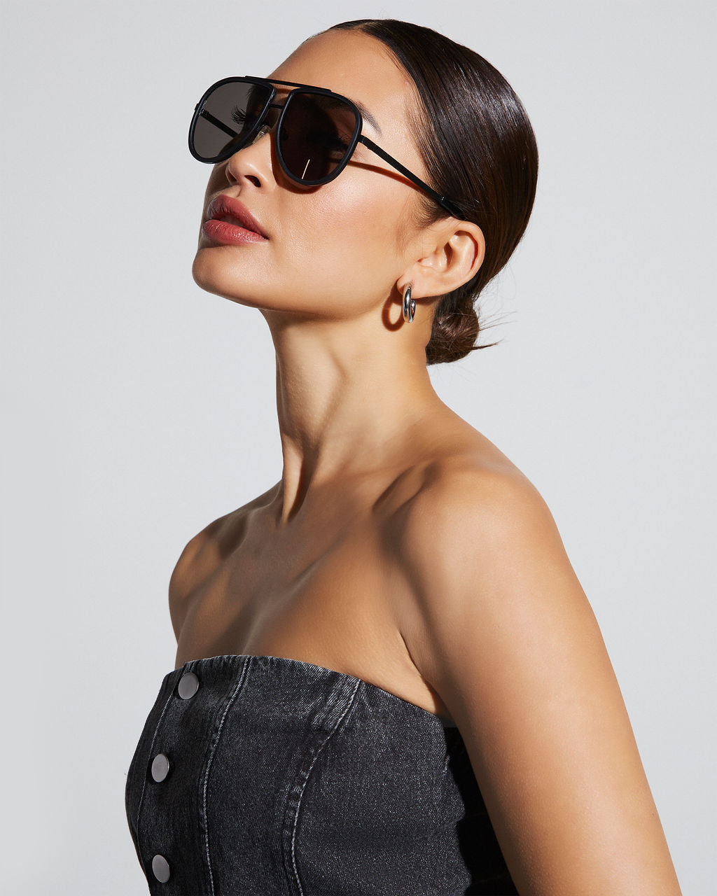 Go All In Aviator Sunglasses-Vogue Logic