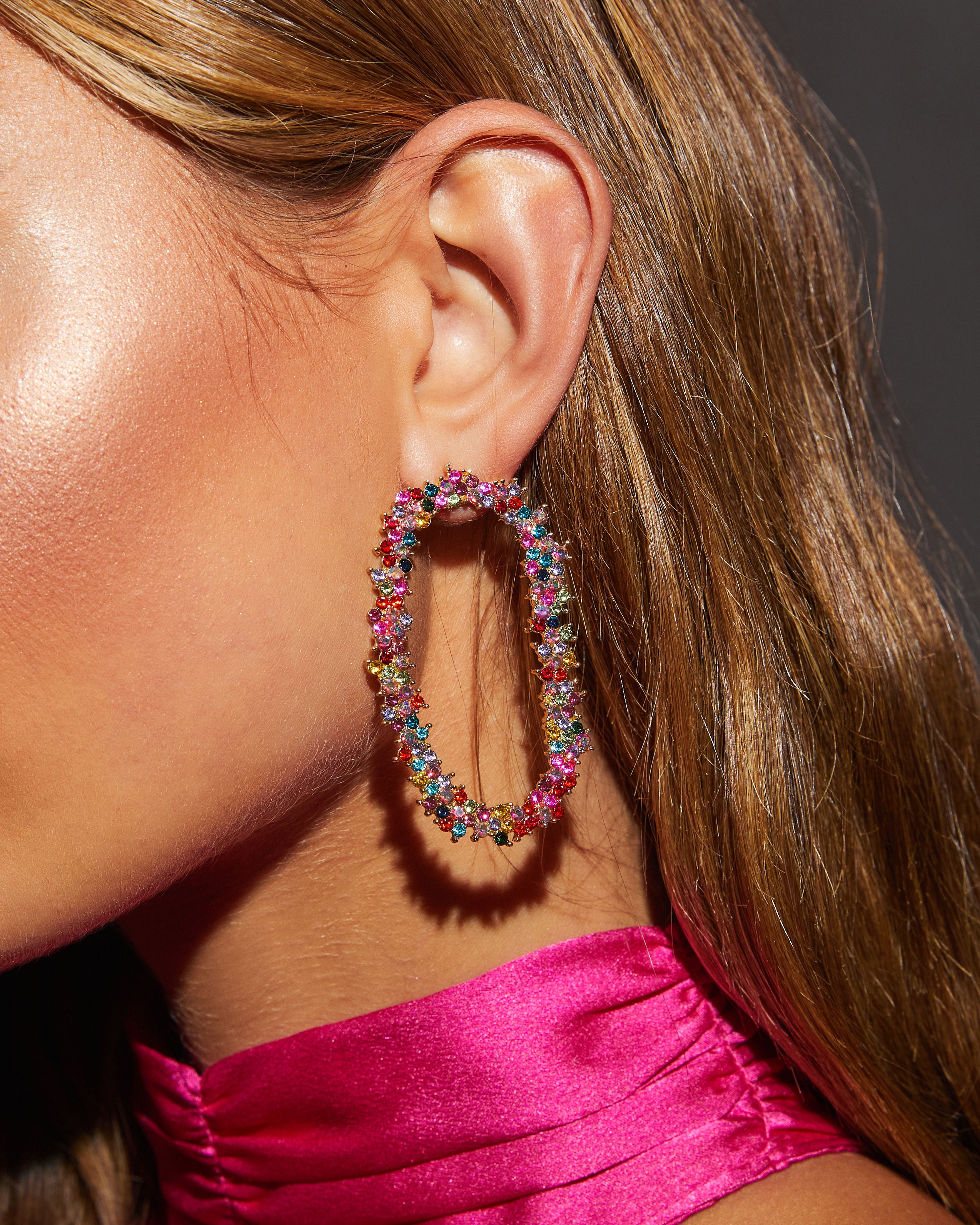 Park Avenue Statement Earrings-Vogue Logic