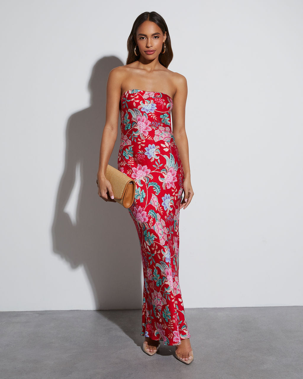 Rosemary Strapless Slip Maxi Dress-Vogue Logic