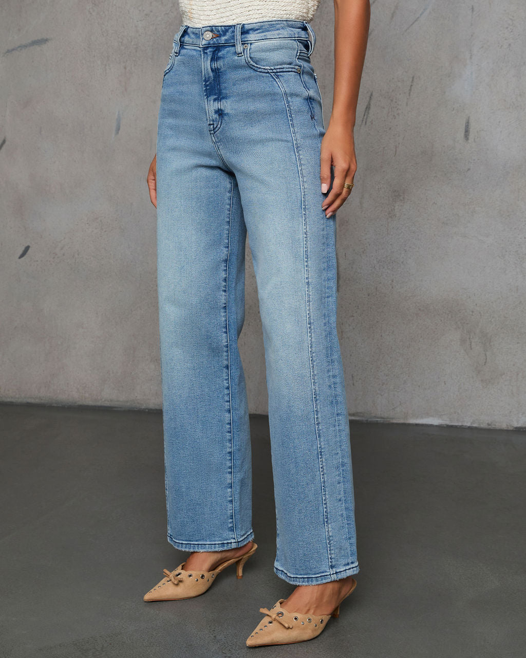 Tomcat Stretch High Rise Relaxed Denim-Vogue Logic