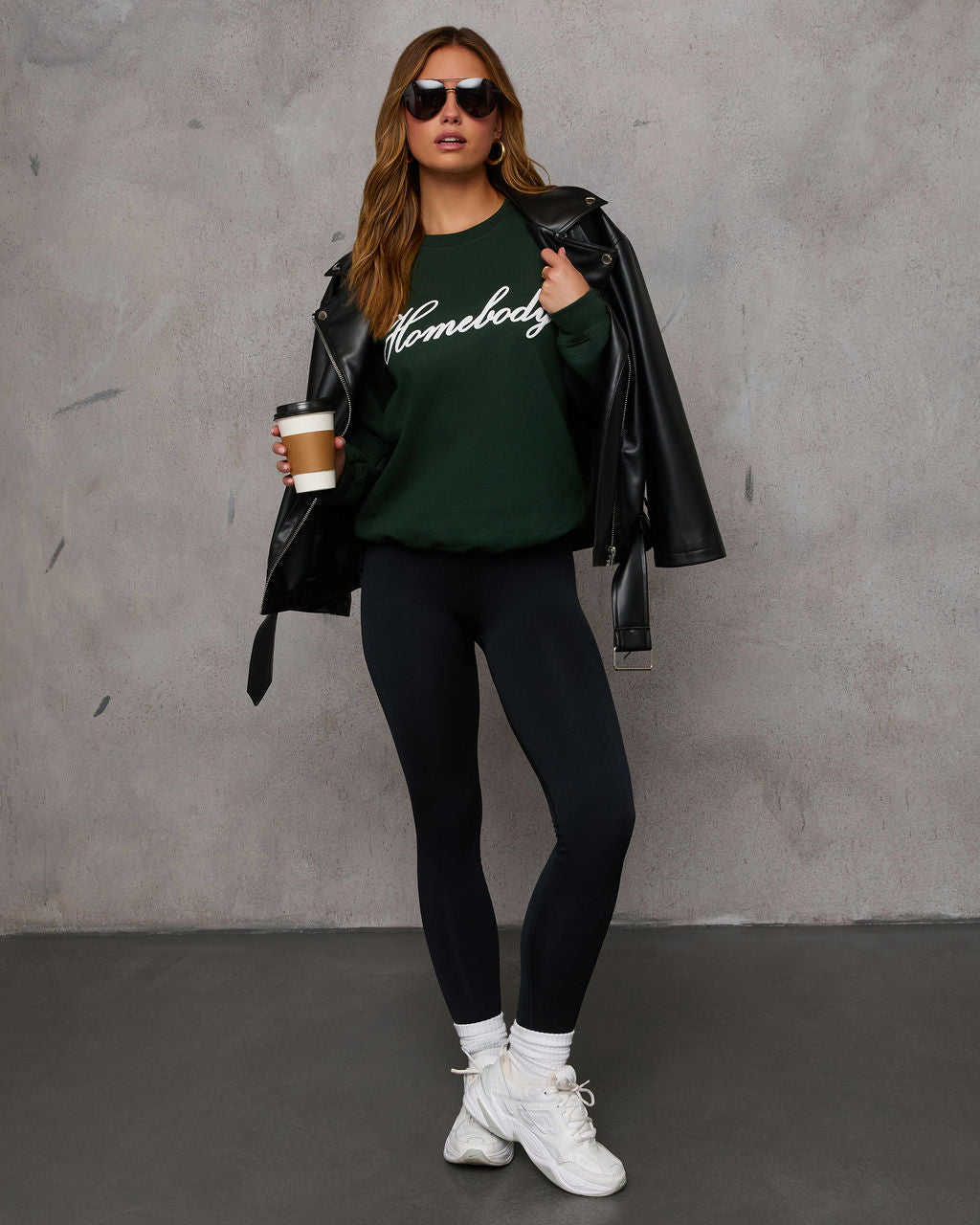 Homebody Graphic Sweatshirt-Vogue Logic