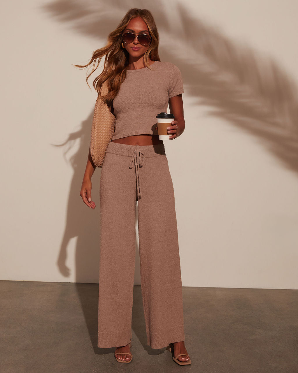 Drift Together High Rise Wide Leg Pants-Vogue Logic