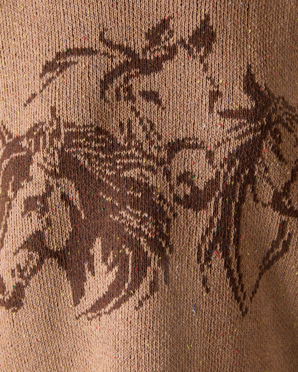 Stable Standard Horse Motif Sweater-Vogue Logic