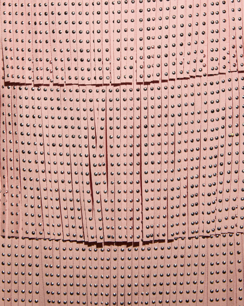 Zoie Studded Fringe Mini Skirt-Vogue Logic