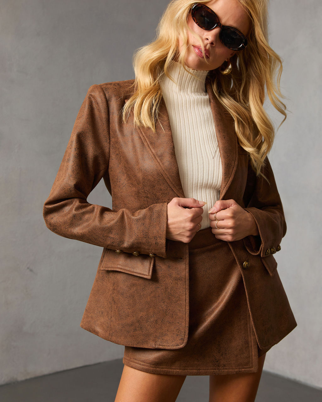 Beacon Hill Suede Blazer-Vogue Logic