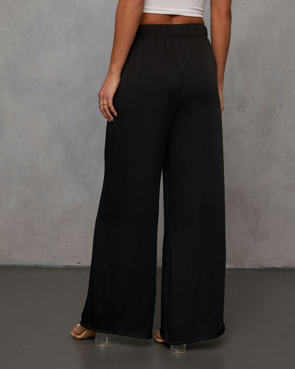 Better Days Wide Leg Pants-Vogue Logic