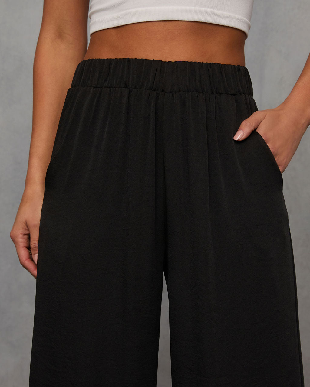 Better Days Wide Leg Pants-Vogue Logic