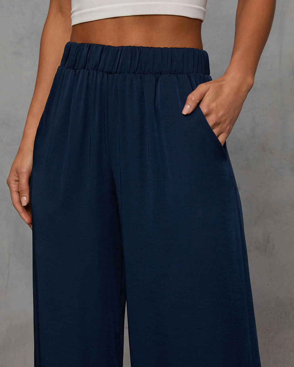 Better Days Wide Leg Pants-Vogue Logic