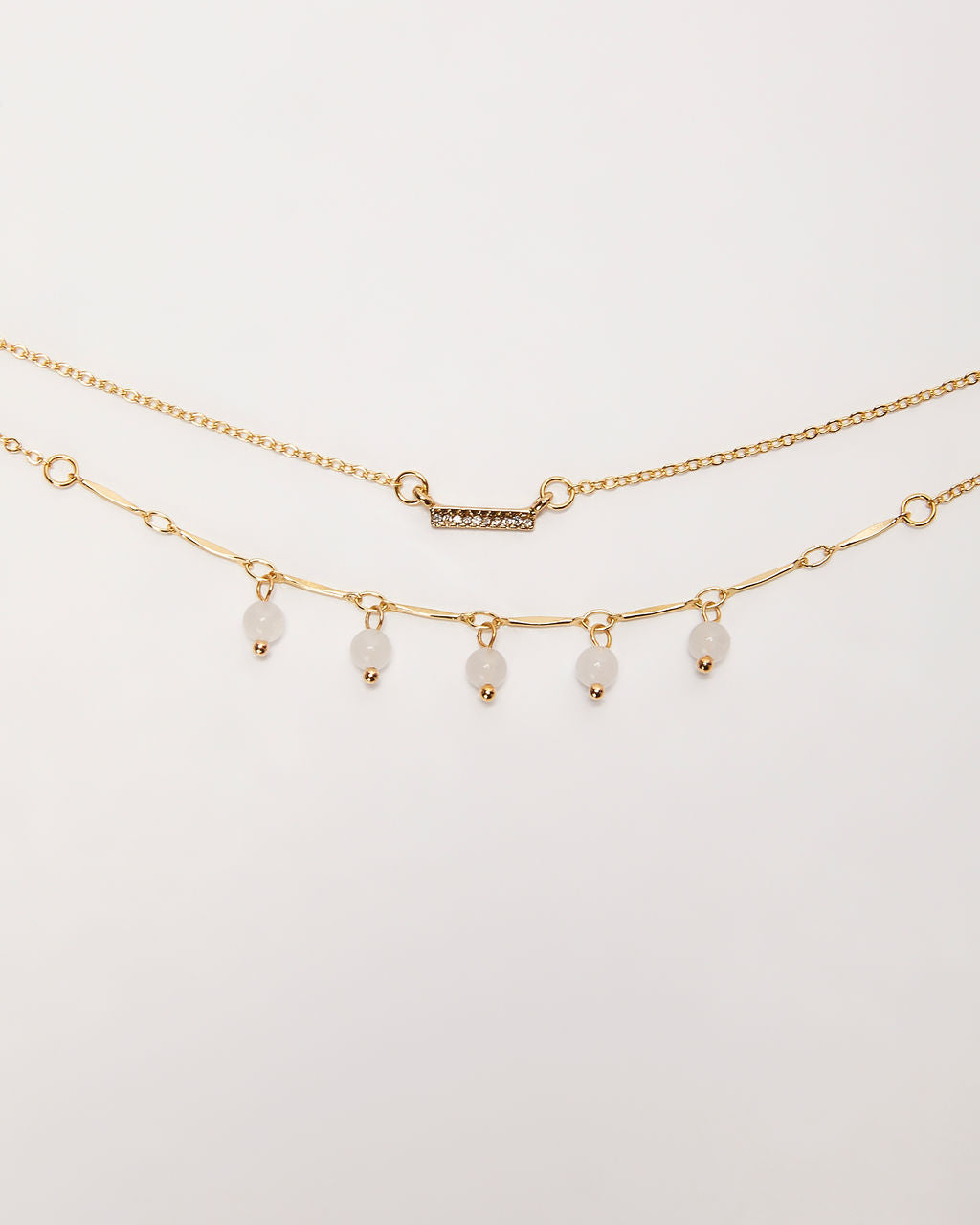 Allie Layered Dainty Necklace-Vogue Logic
