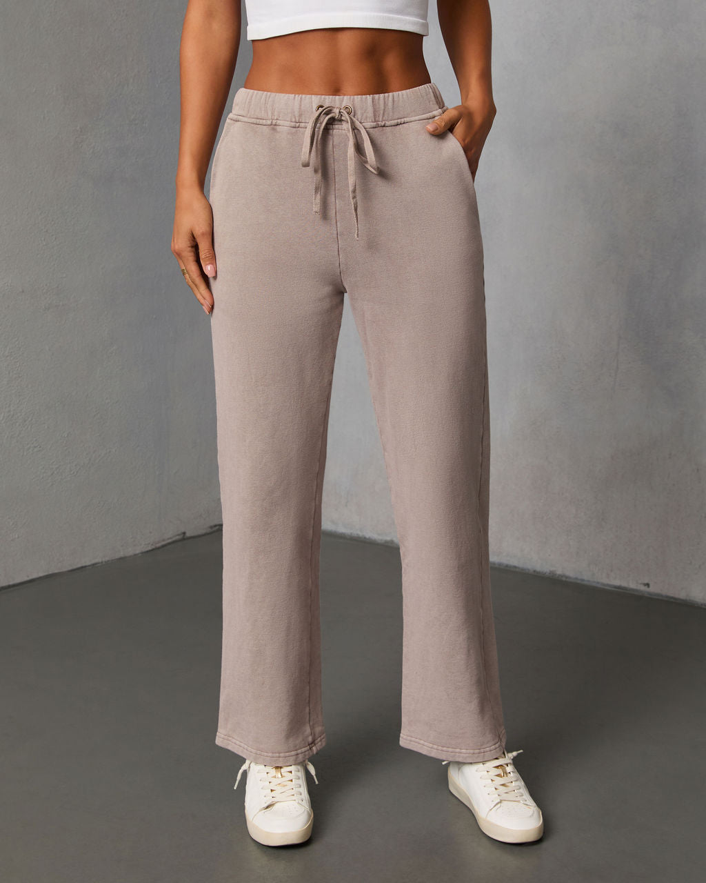 Rustreed Drawstring Pants-Vogue Logic