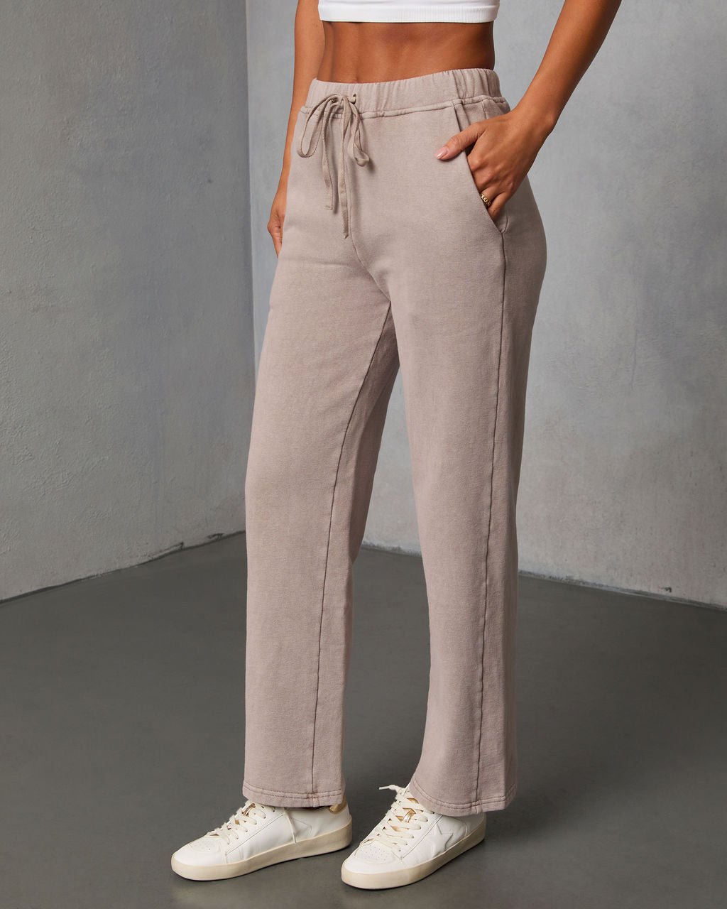 Rustreed Drawstring Pants-Vogue Logic