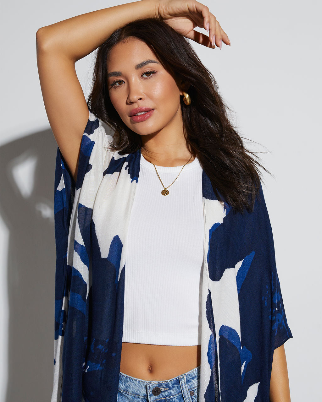 Morning Glory Kimono-Vogue Logic