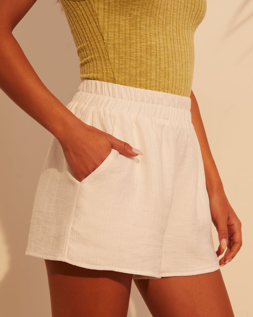 Ophelia Pocketed Shorts-Vogue Logic