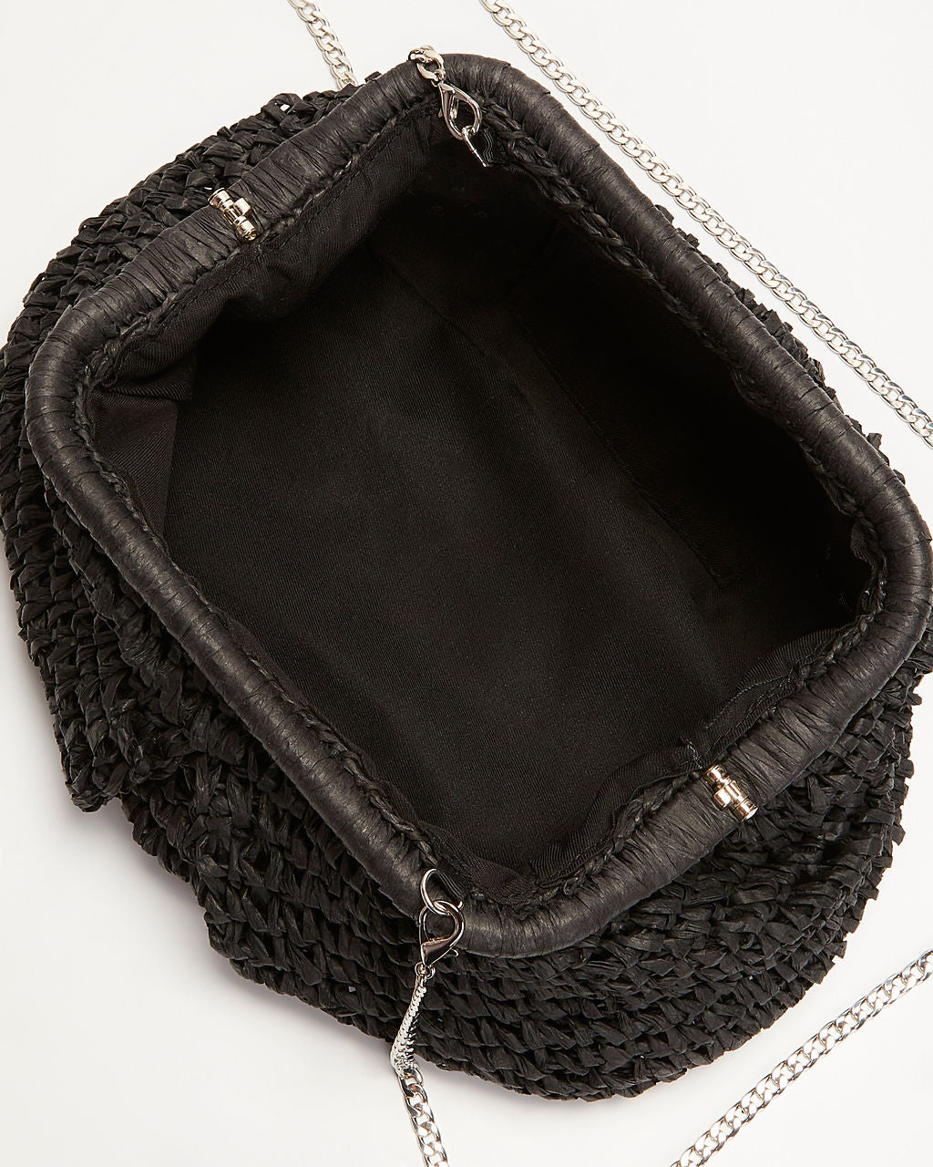 Poolside Straw Pouch Clutch-Vogue Logic