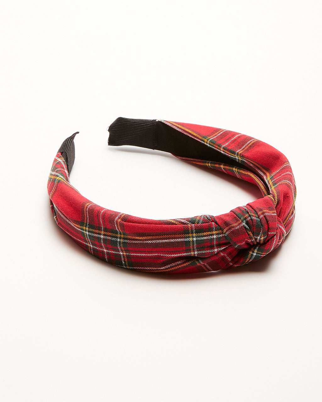 Traditions Plaid Twist Headband-Vogue Logic