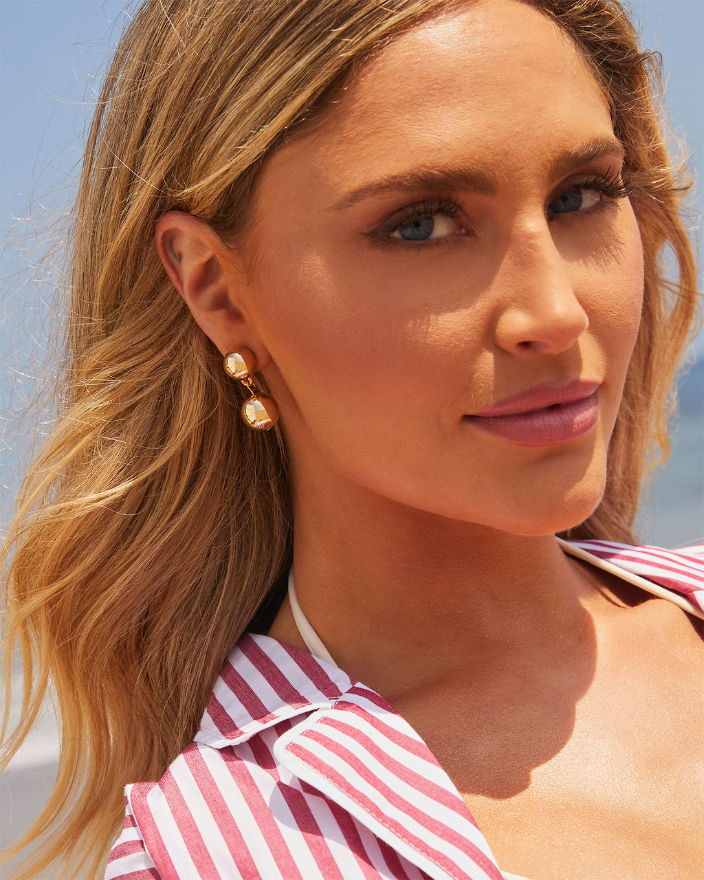 Mercy Drop Bauble Earrings-Vogue Logic