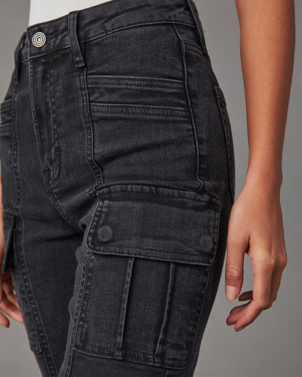 Zhaire Super Stretch High Rise Straight Jeans-Vogue Logic