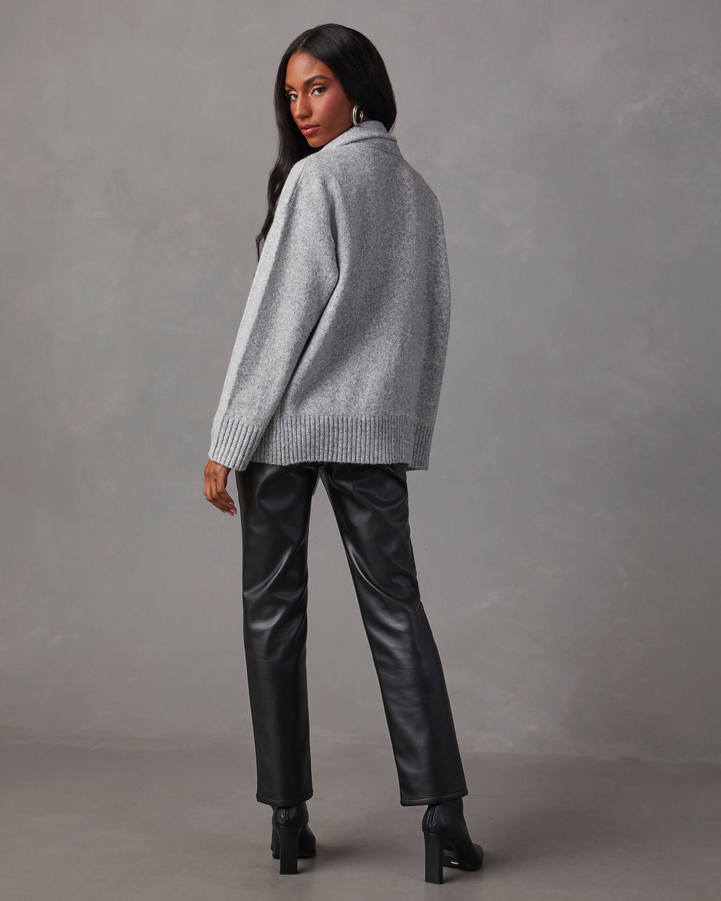 Jarvais Scarf Cardigan-Vogue Logic