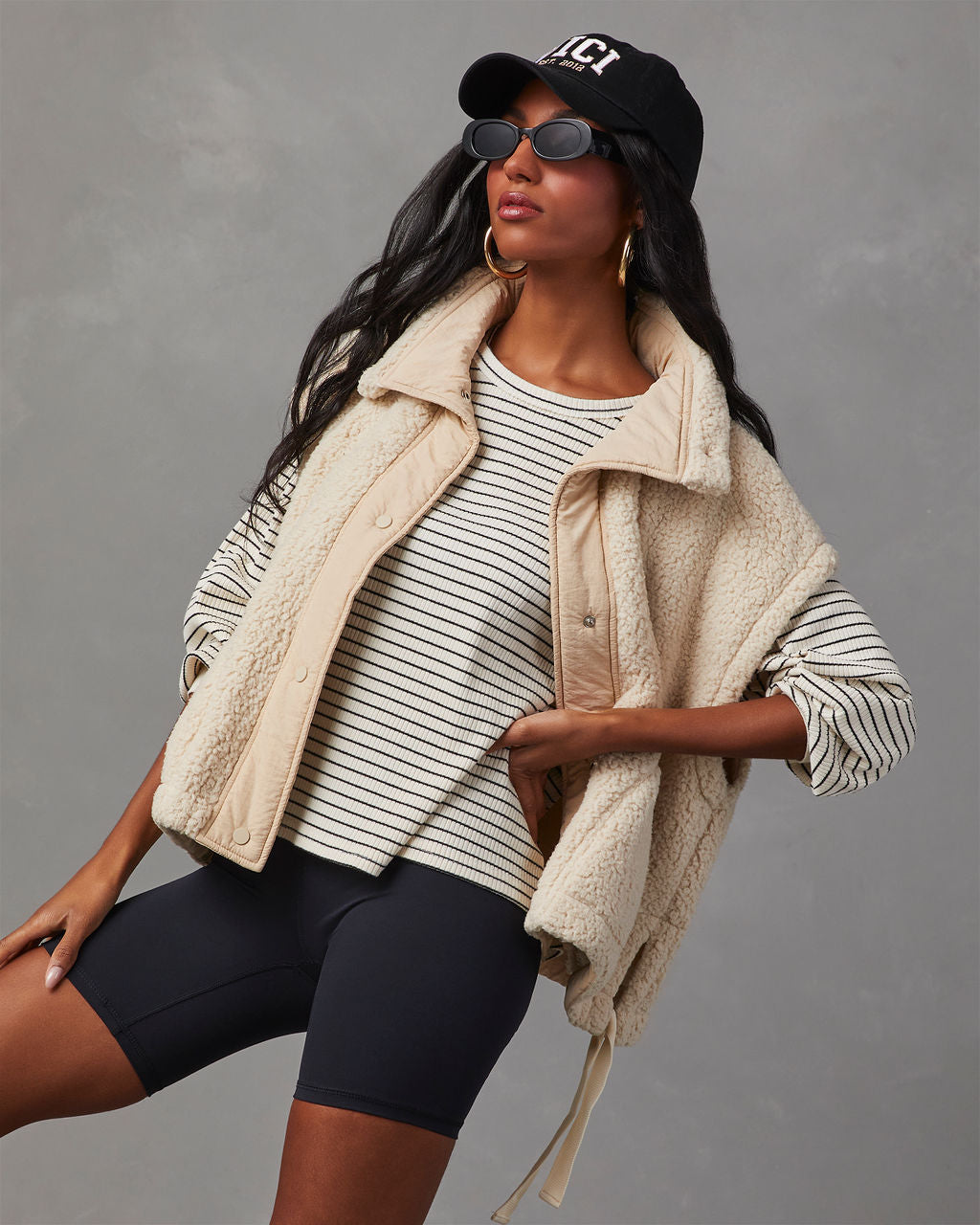 South Pole Sherpa High Neck Vest-Vogue Logic