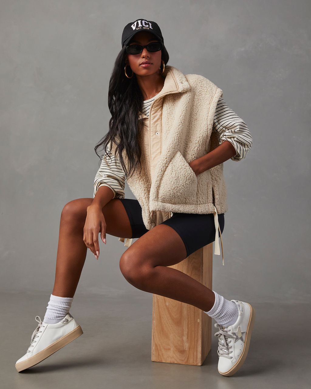 South Pole Sherpa High Neck Vest-Vogue Logic