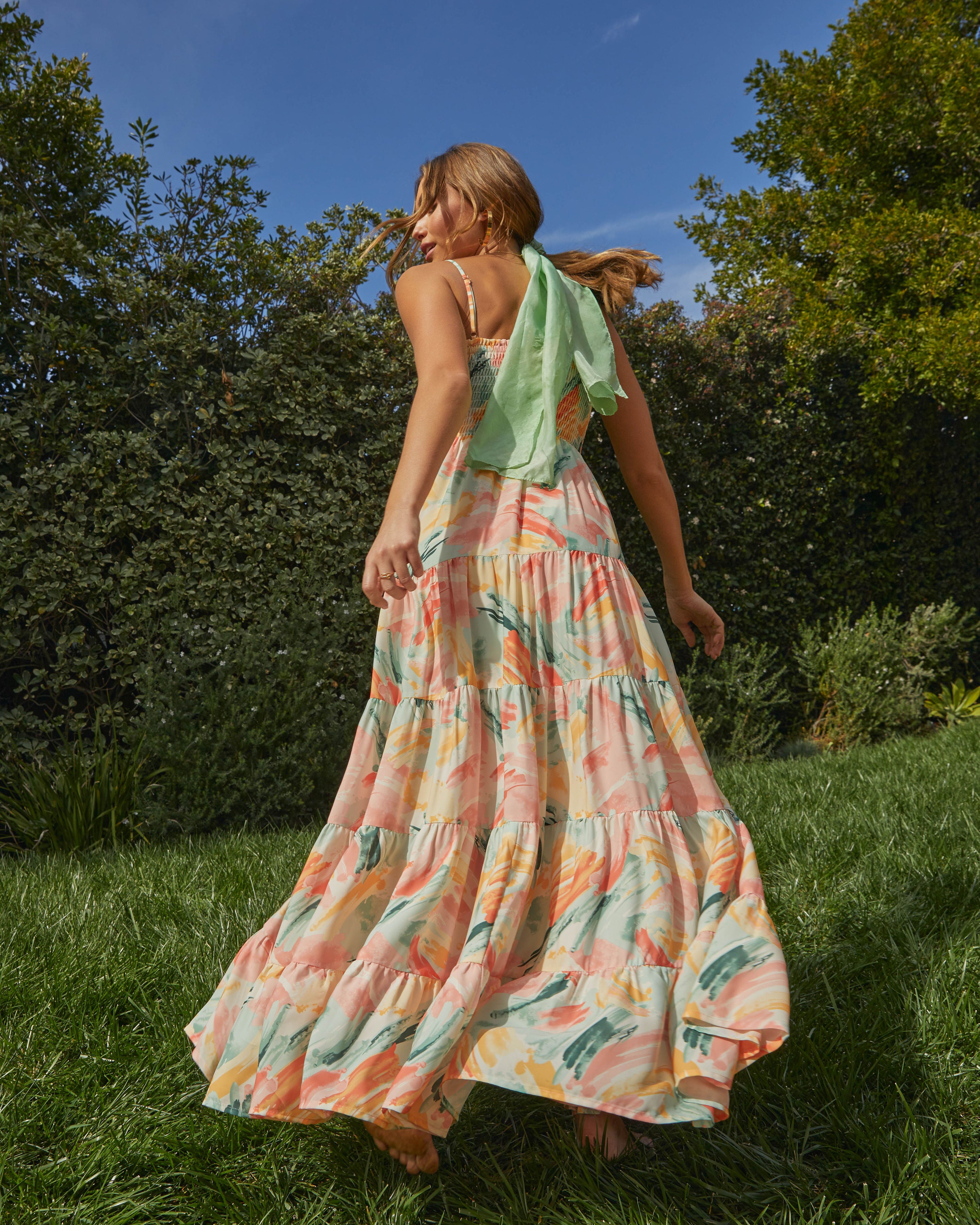 Paradise Tropics Maxi Dress-Vogue Logic