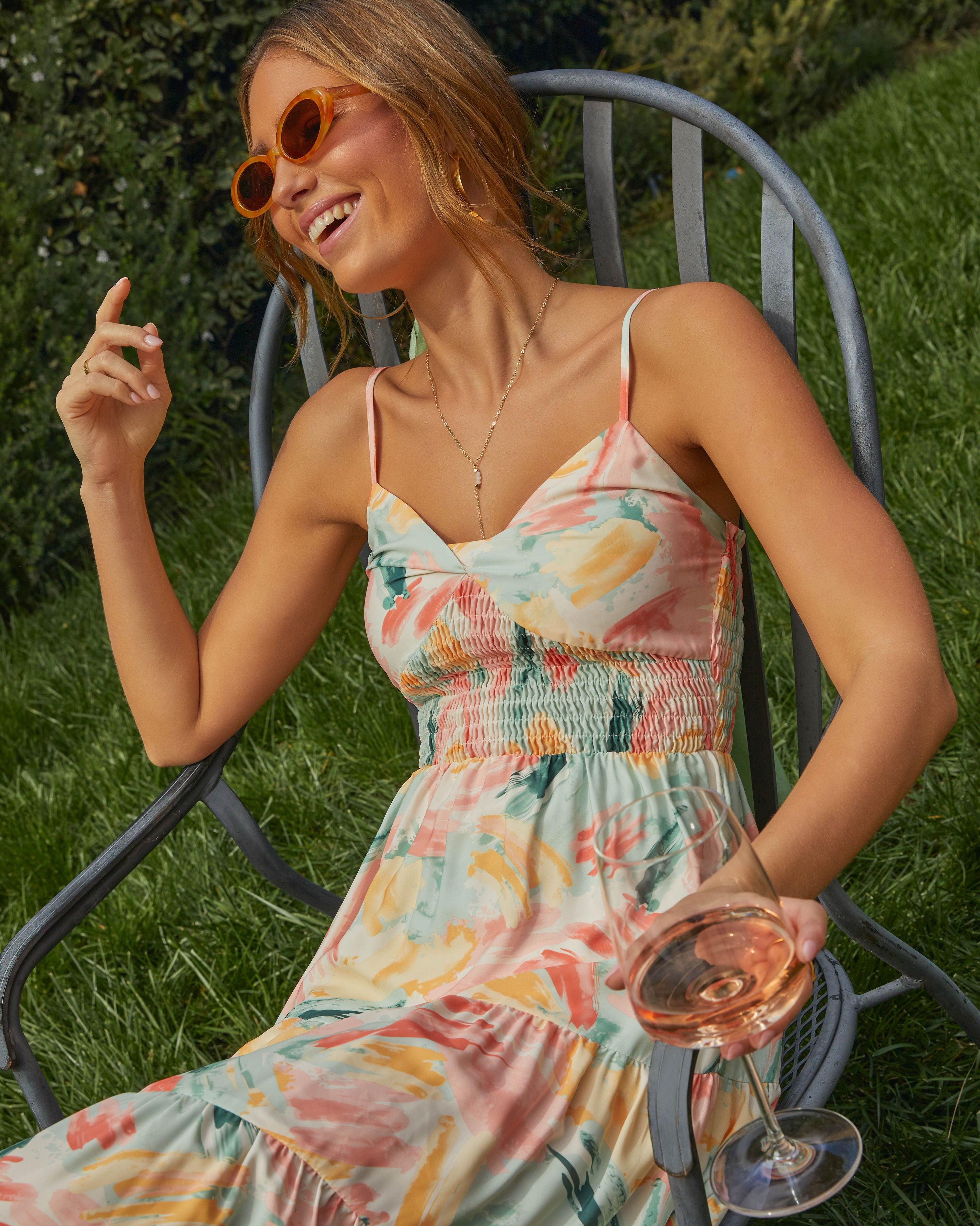 Paradise Tropics Maxi Dress-Vogue Logic