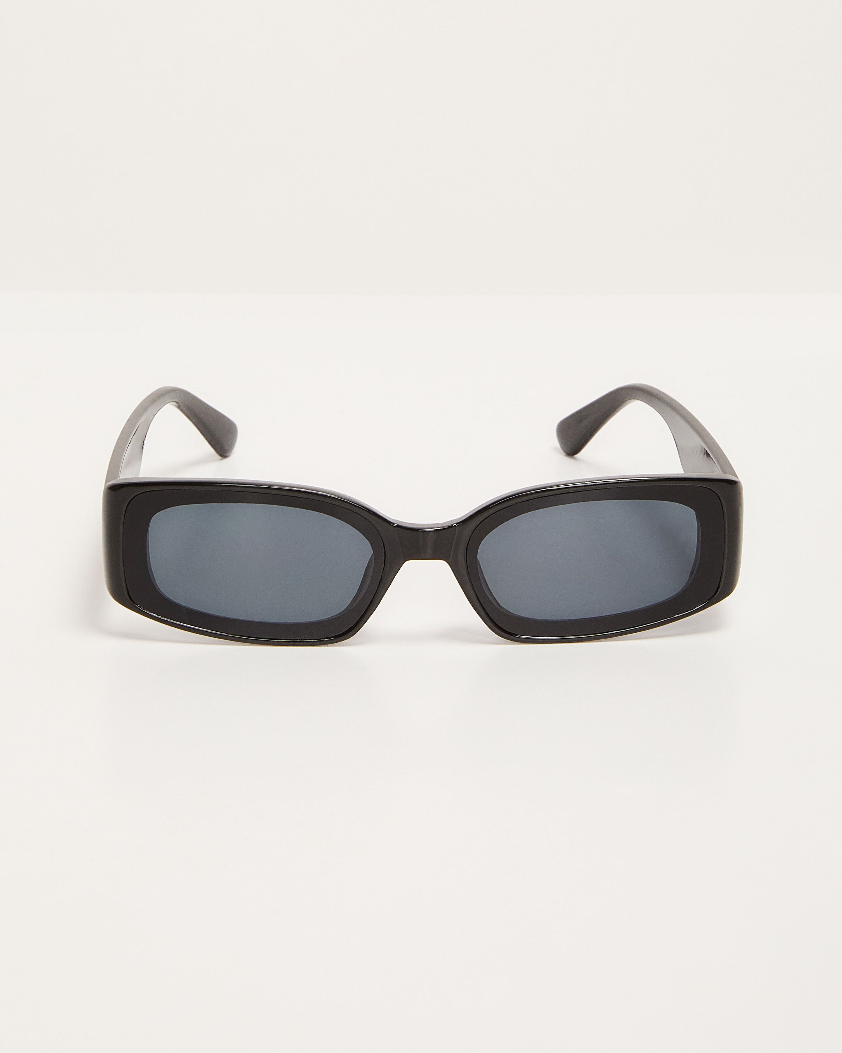 Presley Slim Rectangle Sunglasses-Vogue Logic
