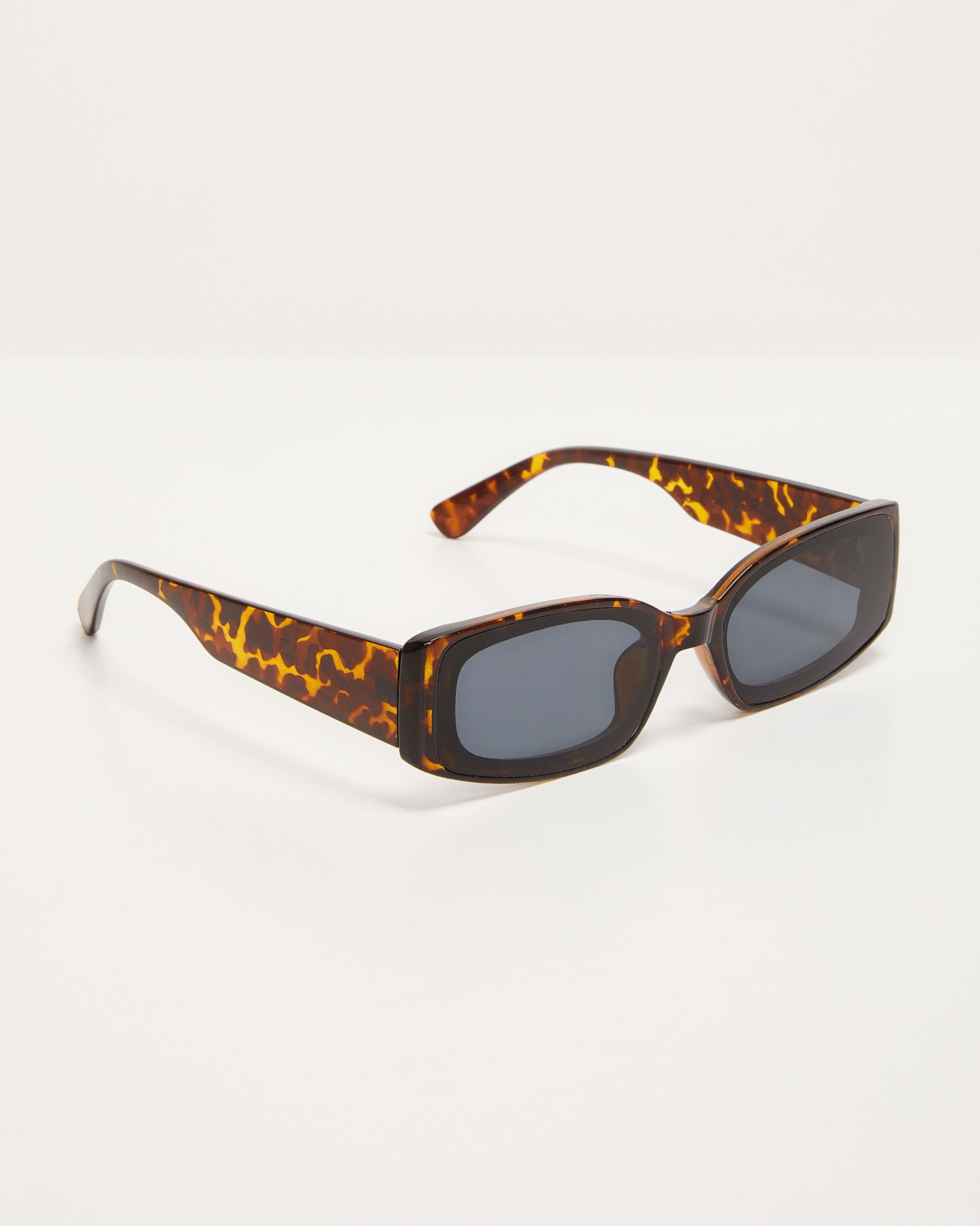 Presley Slim Rectangle Sunglasses-Vogue Logic
