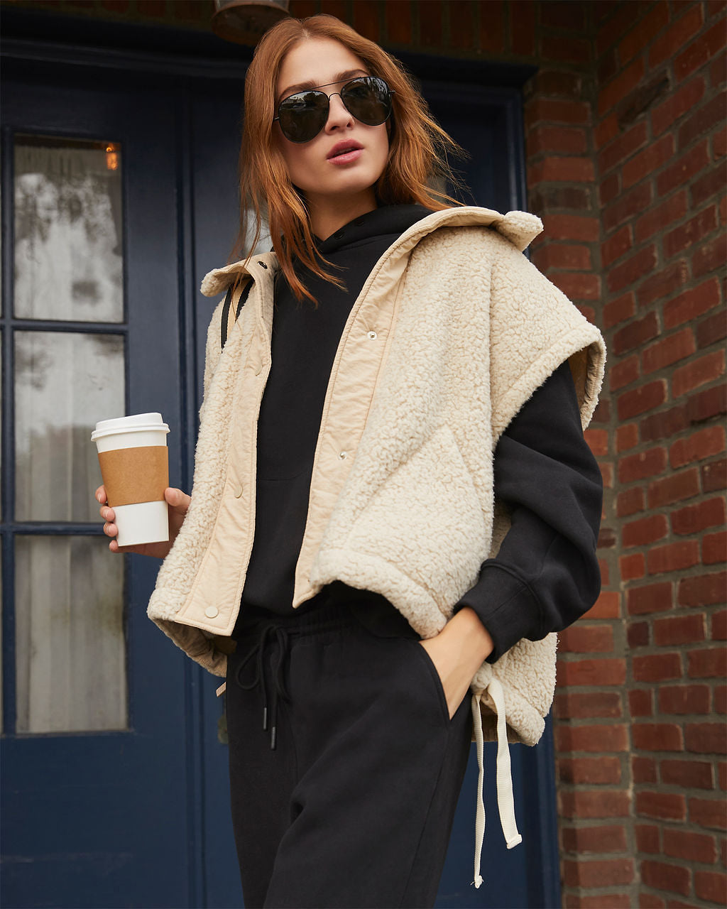 South Pole Sherpa High Neck Vest-Vogue Logic