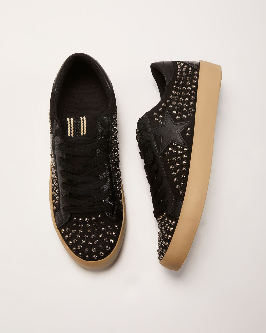 Star Power Studded Platform Sneaker-Vogue Logic