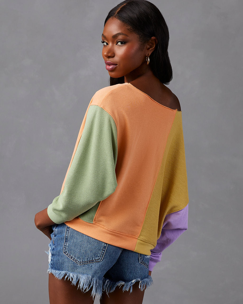 Brendel Colorblock Pullover Sweater-Vogue Logic