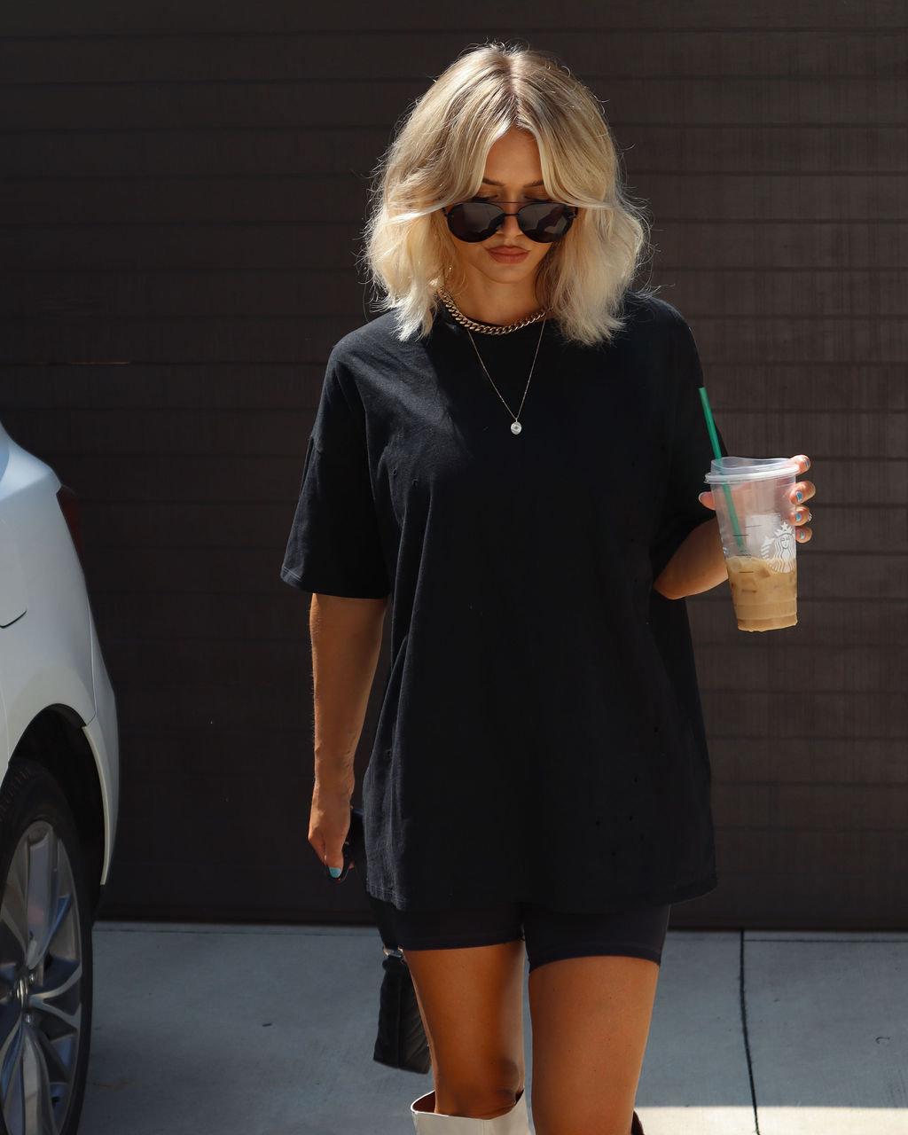 His Cotton Oversized Tee-Vogue Logic