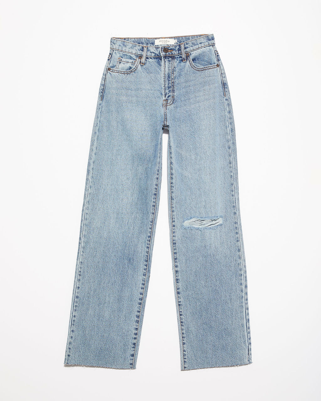 Woolridge High Rise Straight Leg Jeans-Vogue Logic