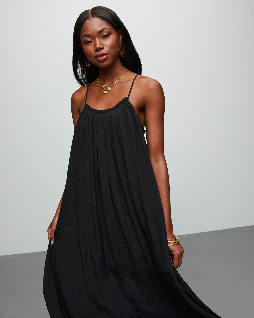 Beale Boho Midi Dress-Vogue Logic