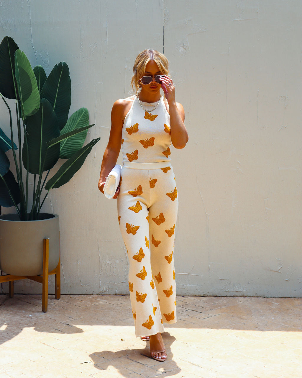 Carefree Knit Pants-Vogue Logic